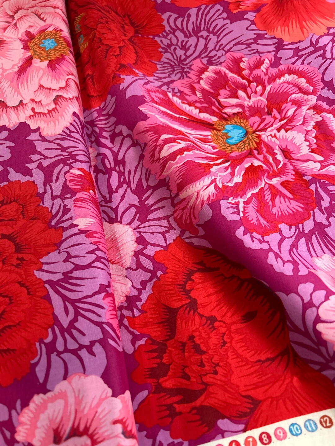 Kaffe Fassett Fabric- Brocade Peony PWPJ062.HOT Spring Collective 2021 ...