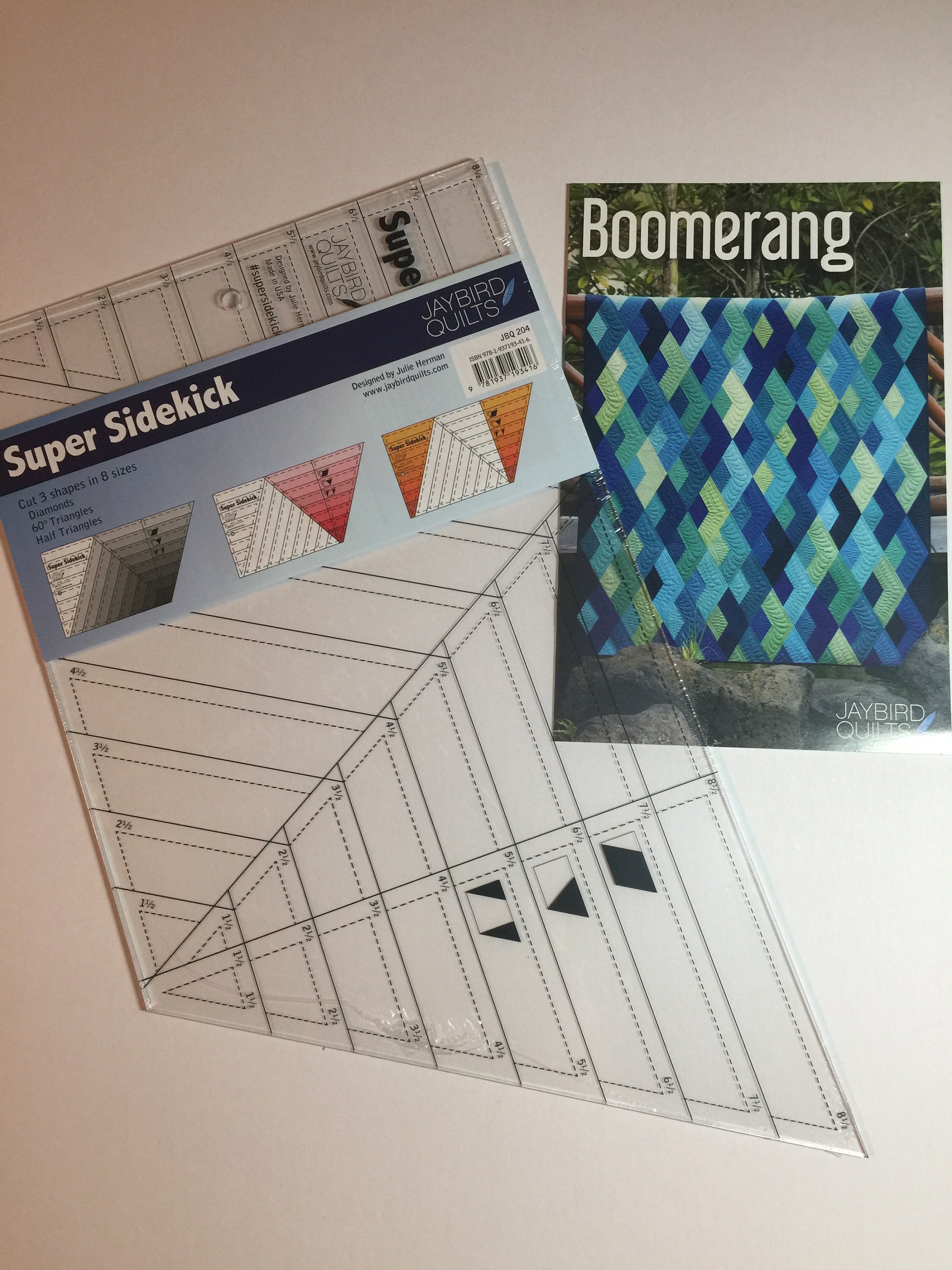 Super Sidekick Ruler Quilting Ruler by Jaybird Quilts Etsy