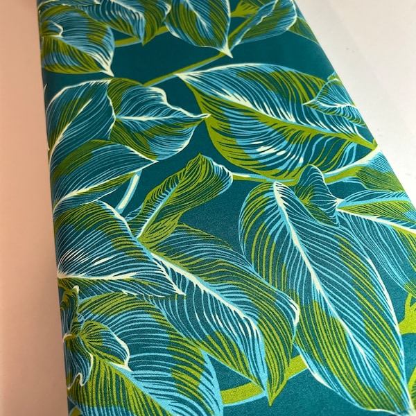 Anna Maria Horner Tropical Fabric Leaf - PWAH162 Jade - Made My Day Modern FreeSpirit - 100% Quality Cotton by 1/2 Yard and Yardage