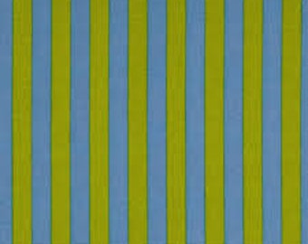 Tula Pink Fabric - Tent Stripe MYRTLE PWTP069.MYRTLE All Stars 25th Collection -100% Cotton Yardage