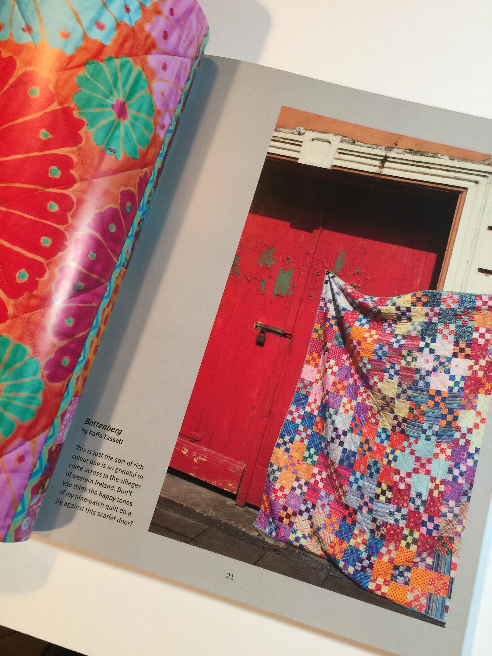 RARE OOP Kaffe Fassett Fabric Quilt Kit brassica Snowballs Etsy