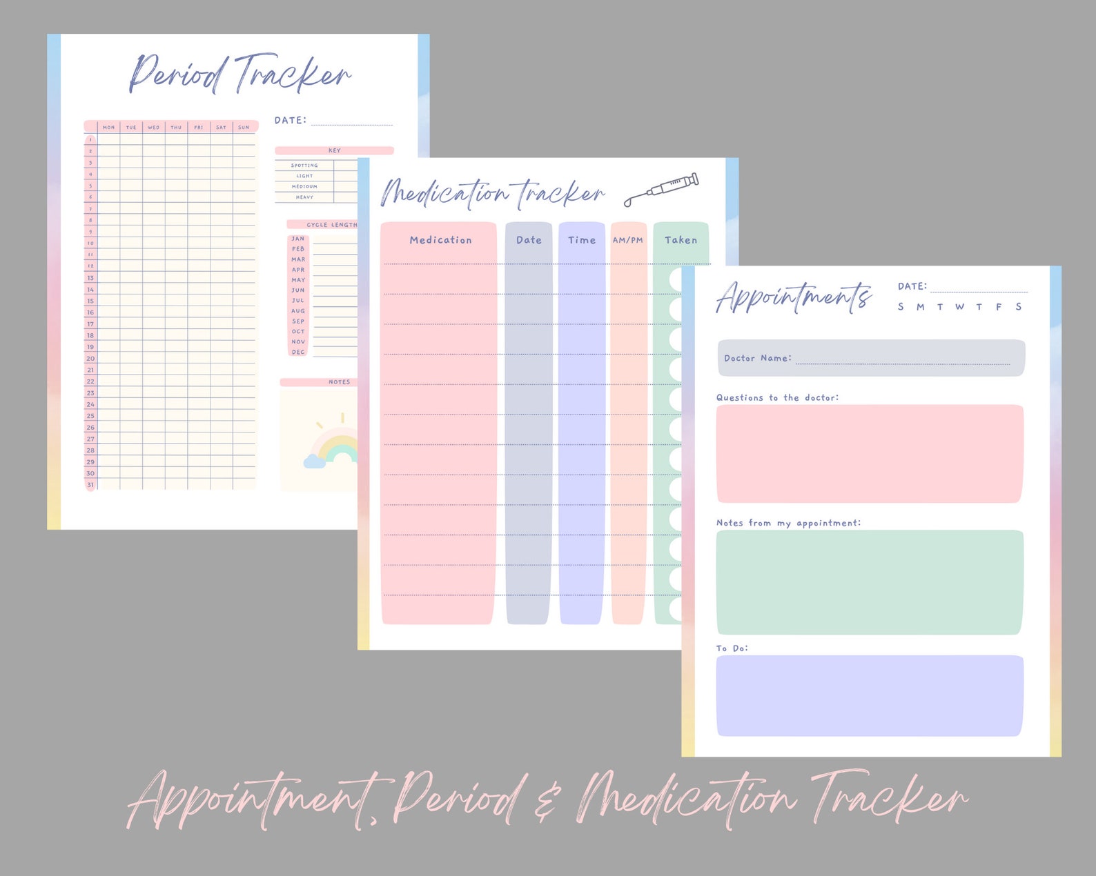 Printable IVF Planner | IVF Tracker | Infertility | Self Care - Etsy