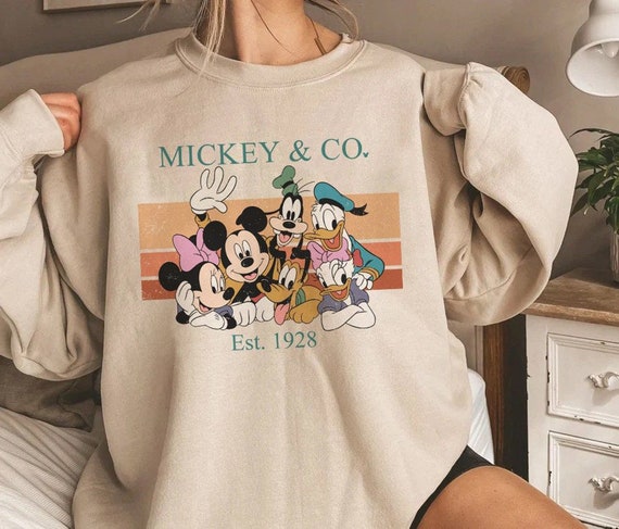 Mickey and Co 1928 Shirt Mickey Mouse Shirt Retro Disney - Etsy