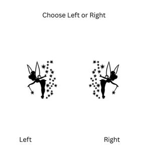 Tingeling Pixie Dust Vinyldekal - Tecknad Laptop, Mugg, Fönster, Spegel