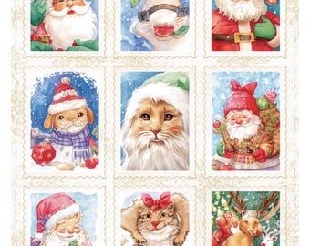 Christmas inspired Stamp Decoupage Sheet