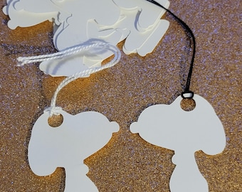 Dog Gift Tags, Birthday, Baby Shower, Holiday, DIY