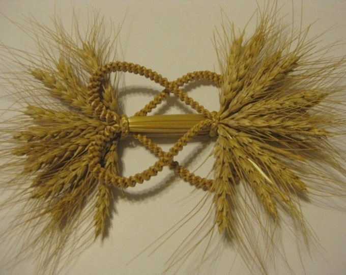 Wheat Decoration, Wheat Weaving, Wheat Straw Art, Harvest Blessing