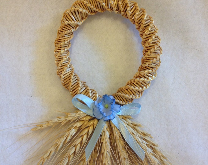 Kansas Wheat Straw Art Wall Hanging, Wheat Decorations Etsy