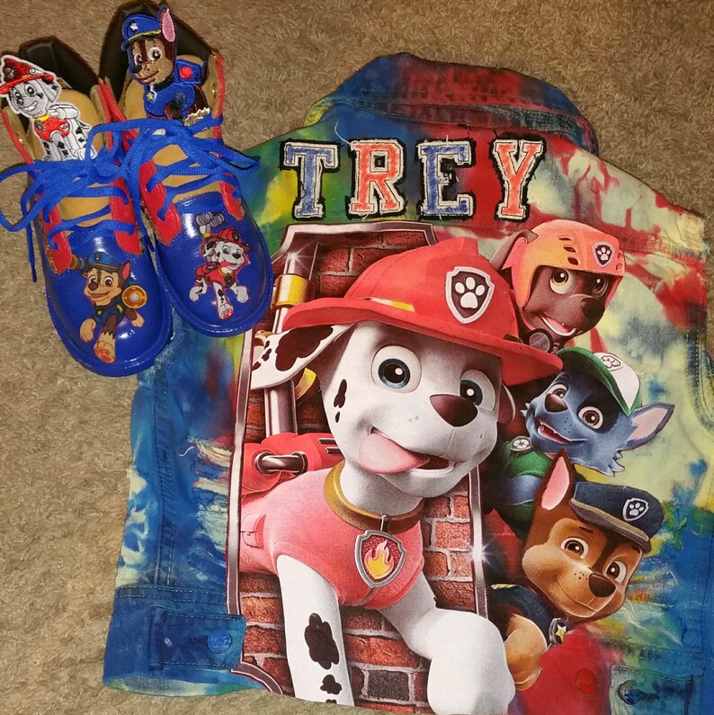 Paw Patrol custom outfit | Etsy