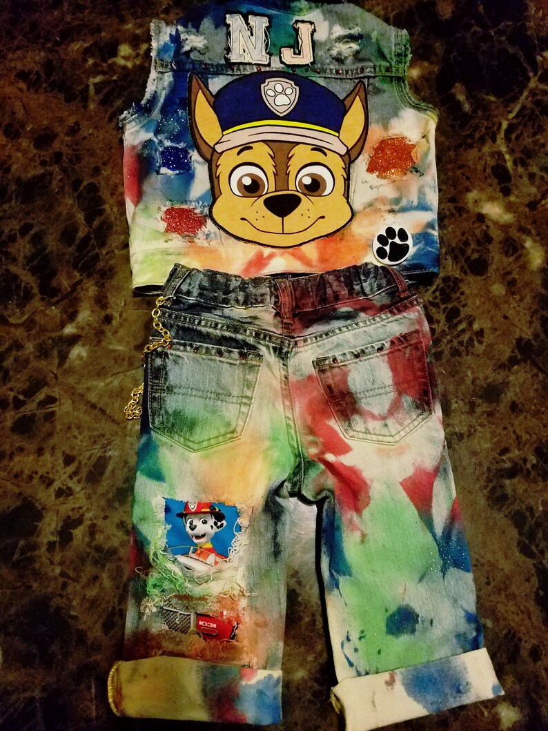 Paw Patrol custom outfit | Etsy