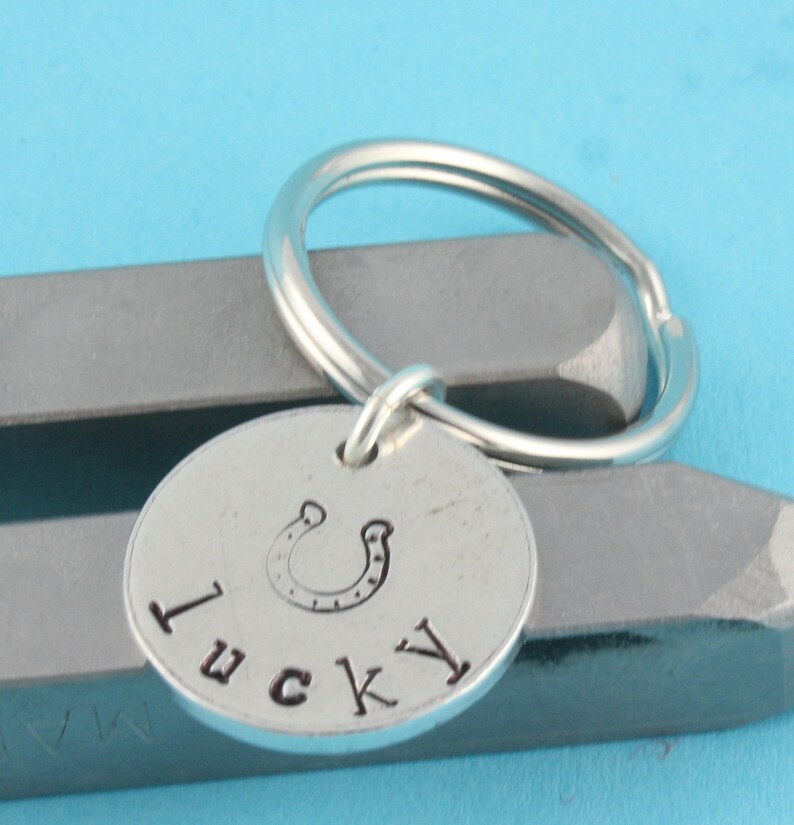 Lucky Keychain Horseshoe Keychain Horse Shoe Keychain Etsy UK