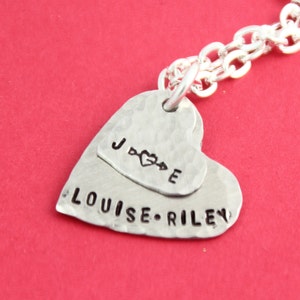 Collier Cœur Argent - Collier Flèche - Cadeau Fête des Mères Pour Maman - Collier Personnalisé - Collier Personnalisé - Collier Initial