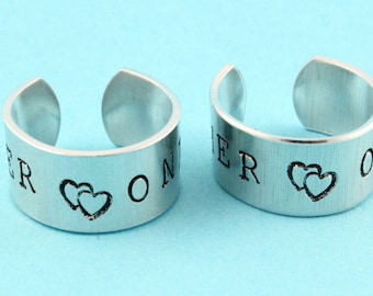 Her One Ring - Her Only Ring-Lesbian Rings - LGBTQ Rings - Silver Rings - Mother's Day for Mom - Anniversary Gift - air of Rings - Gay Rings