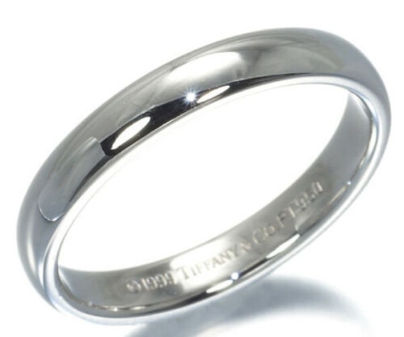 TIFFANY \u0026 Co. Classic Platinum 3mm 