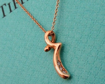 Tiffany R Necklace - Etsy