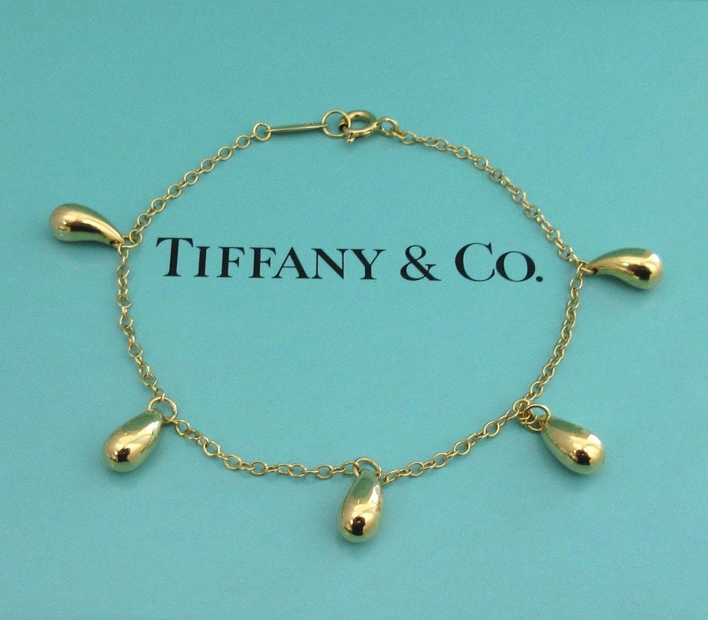 Tiffany teardrop bracelet deals