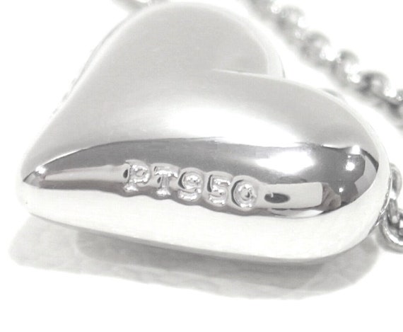 TIFFANY & Co. Etoile Platinum 5 Diamond Heart Pen… - image 7
