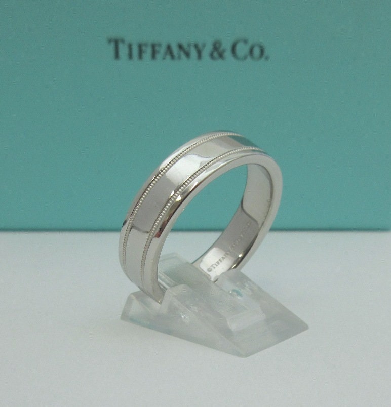 Double milgrain shop wedding band