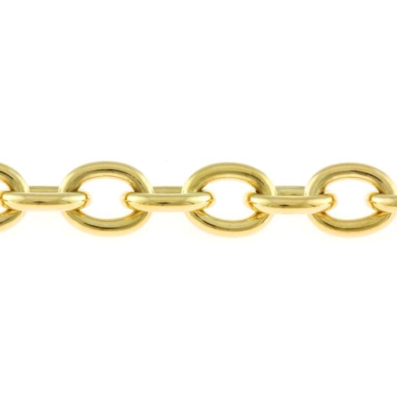 TIFFANY & Co. 18K Gold Heart Tag Charm Bracelet - image 5