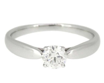 TIFFANY & Co. Harmony Platinum .33ct Diamond Engagement Ring 5
