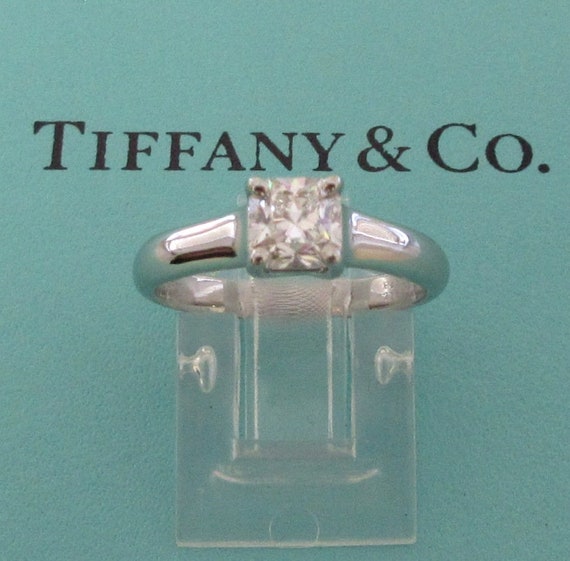 Tiffany & Co. Platinum and Diamond Lucida Engagement Ring EU 51 Tiffany &  Co. | TLC