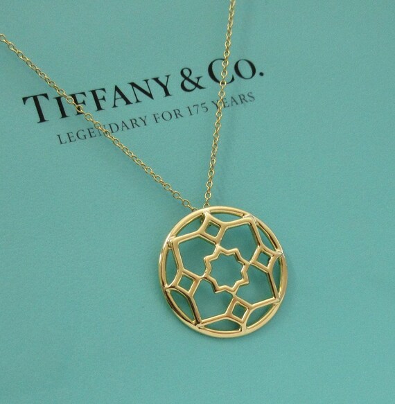 TIFFANY Co. Paloma Picasso 18K Gold Marrakesh Pendant Necklace
