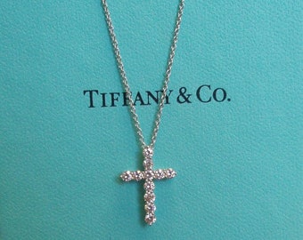 Tiffany Cross Necklaces - Etsy