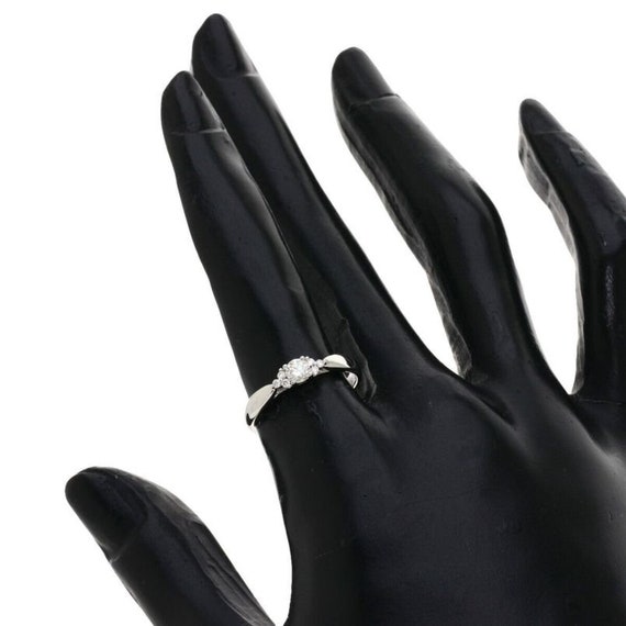 TIFFANY & Co. Harmony Platinum Diamond Ring with … - image 3