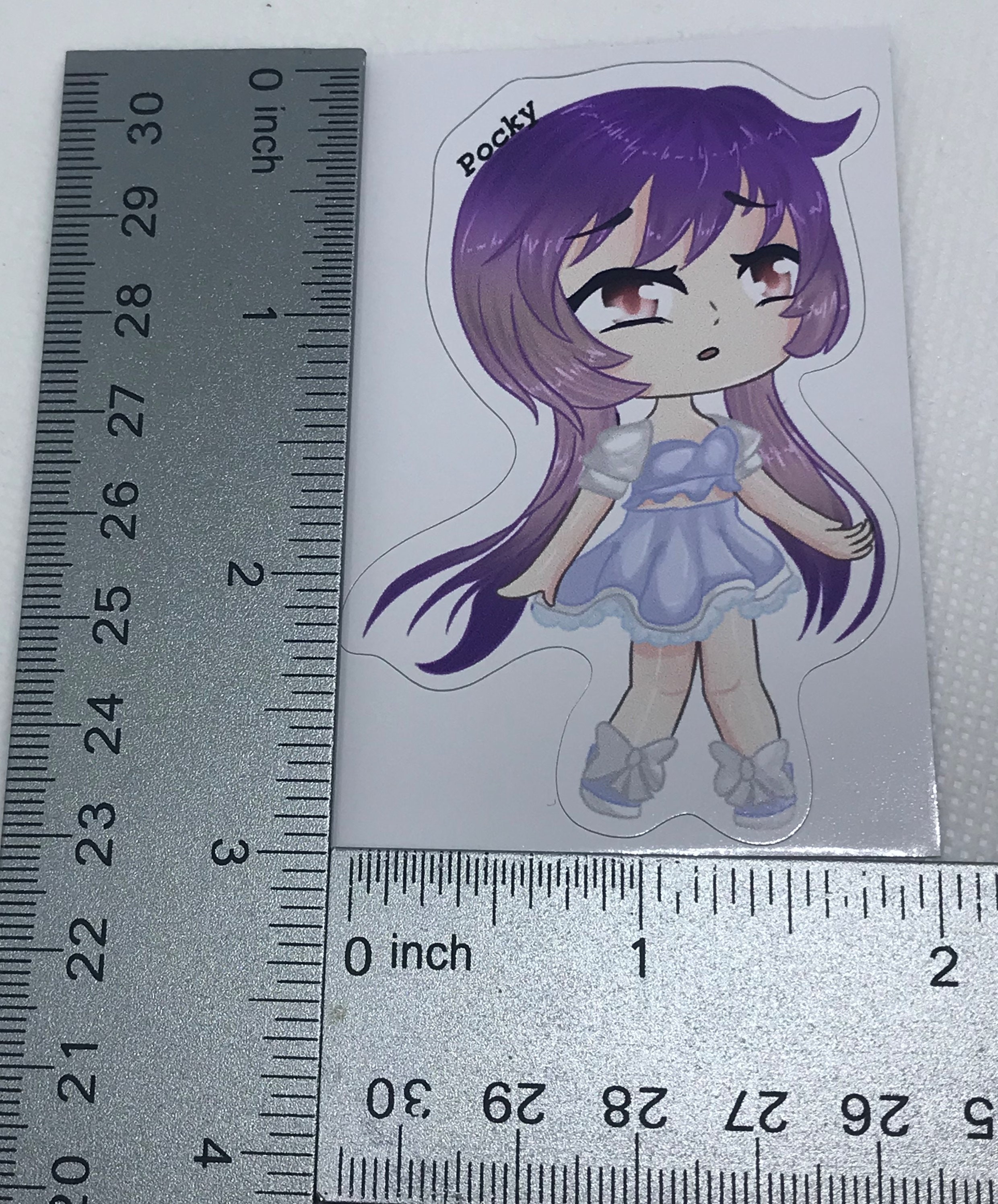 Buy Gacha Girl Gacha Life Art Glitter Sticker Online in India 