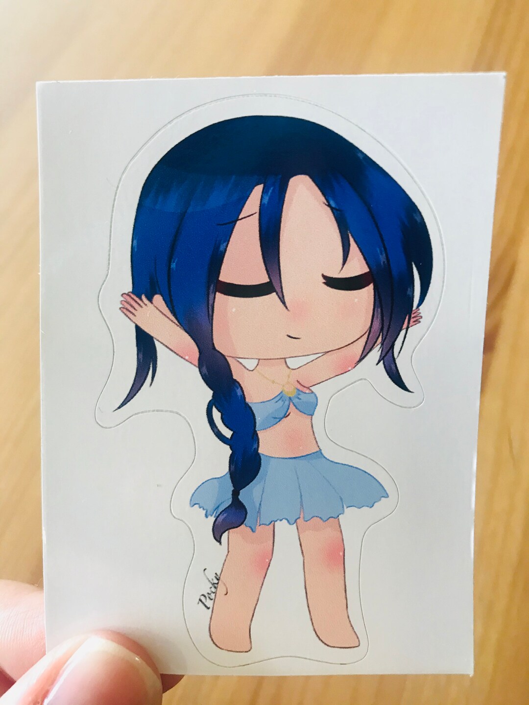 Gacha Life Birthday Personalized Invitation -  Israel