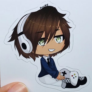 Gacha Boy Gamer - Gacha Life Art Vinyl Sticker