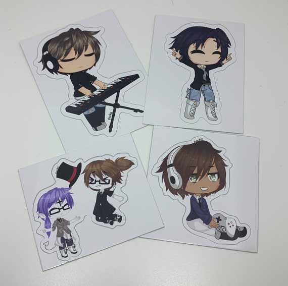 Gacha Life Art Stickers for Sale