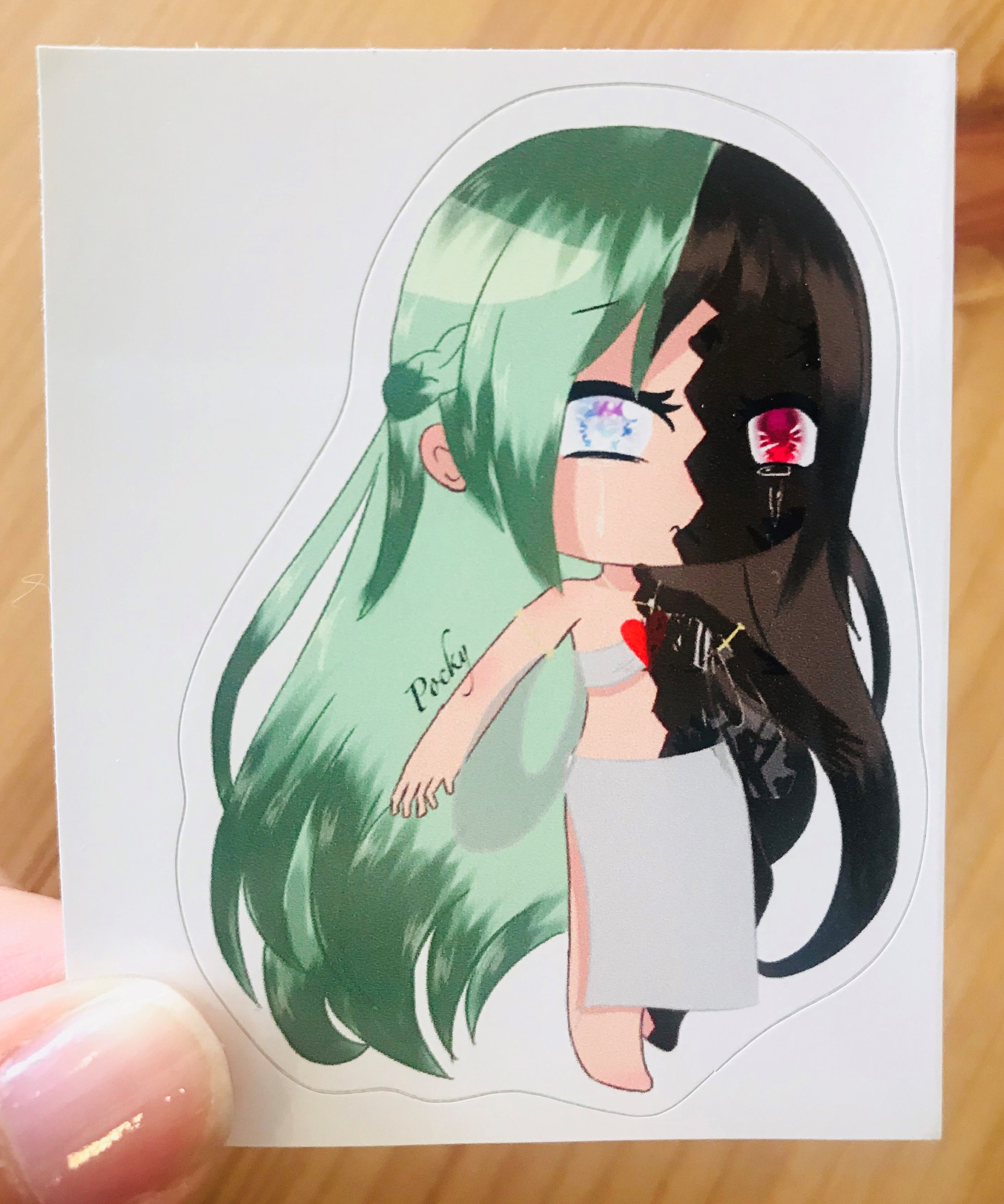 Gacha Boy Gamer Gacha Life Art Vinyl Sticker 