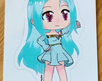 Gacha Life Art Vinyl Sticker