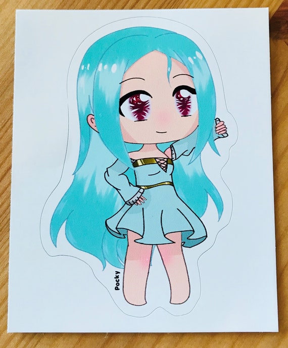 Gacha Girl Gacha Life Art Vinyl Sticker 