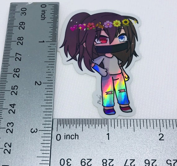 Gacha Life Girl Art Merchandise  Sticker for Sale by BeaconMarketing