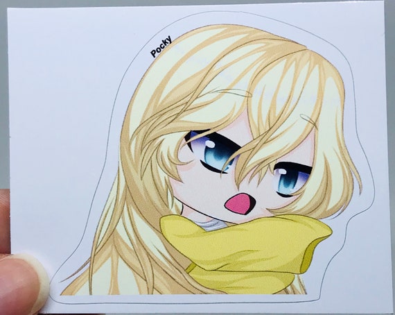 Gacha Girl With Hat Gacha Life Art Vinyl Sticker -  Denmark