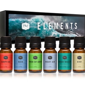 P&j Trading Fragrance Oil | Surf & Sand Set of 6 - Scented Oil for Soap Making, Diffusers, Candle Making, Lotions, Haircare, Slime, and Home Fragrance