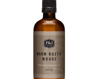 P&J Trading Warm Rustic Woods Premium Grade Fragrance Oil 100ml