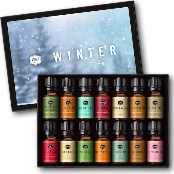 Winter Set of 14 Premium Grade 10ml Fragrance Oils: Sugar Cookies