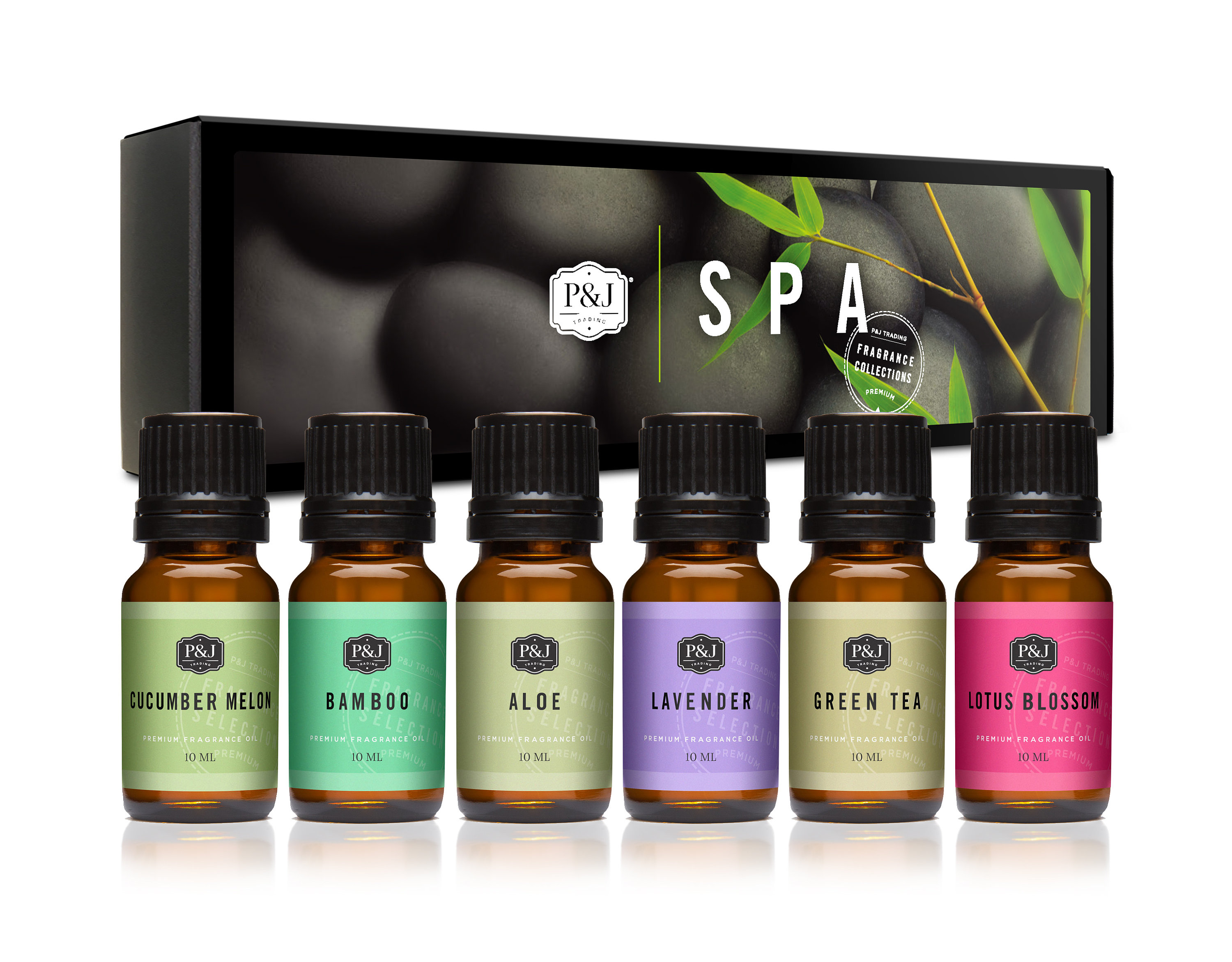 6 Pack Fragrance Oils for Diffuser, Cedar, Teakwood, Bamboo, Lilac, Plum  Blossom, 10ml