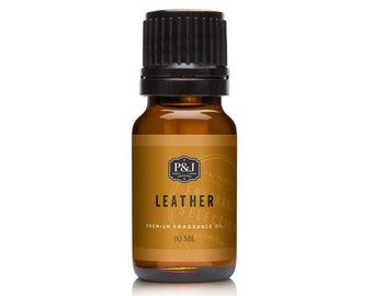 Leather Premium Grade Fragrance Oil - Scented Oil - 10ml/.33oz