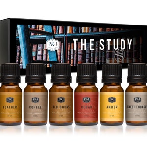 P&J Trading the Study Set of 6 Premium Grade Fragrance Oils