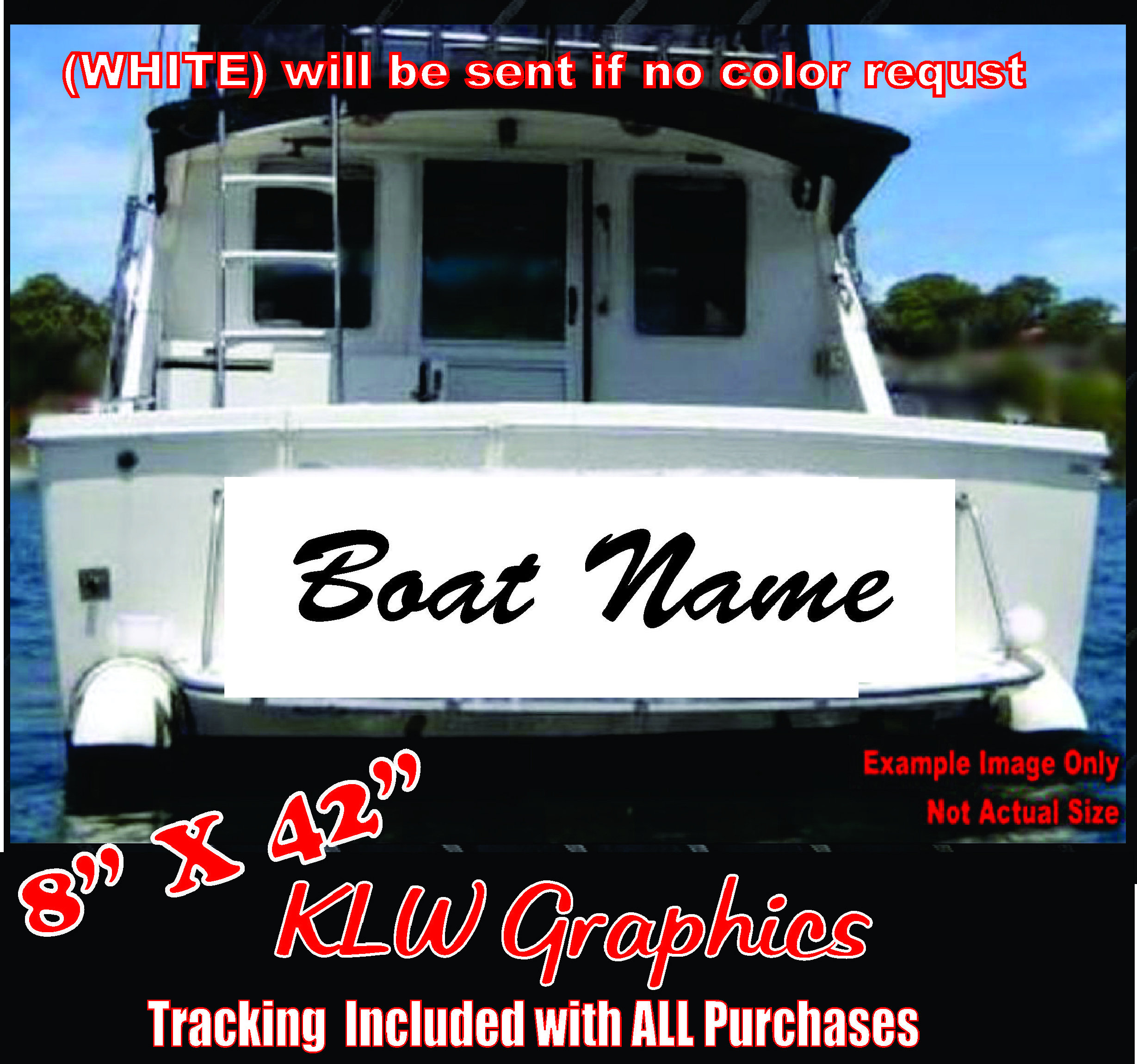 Custom Boat Name 8