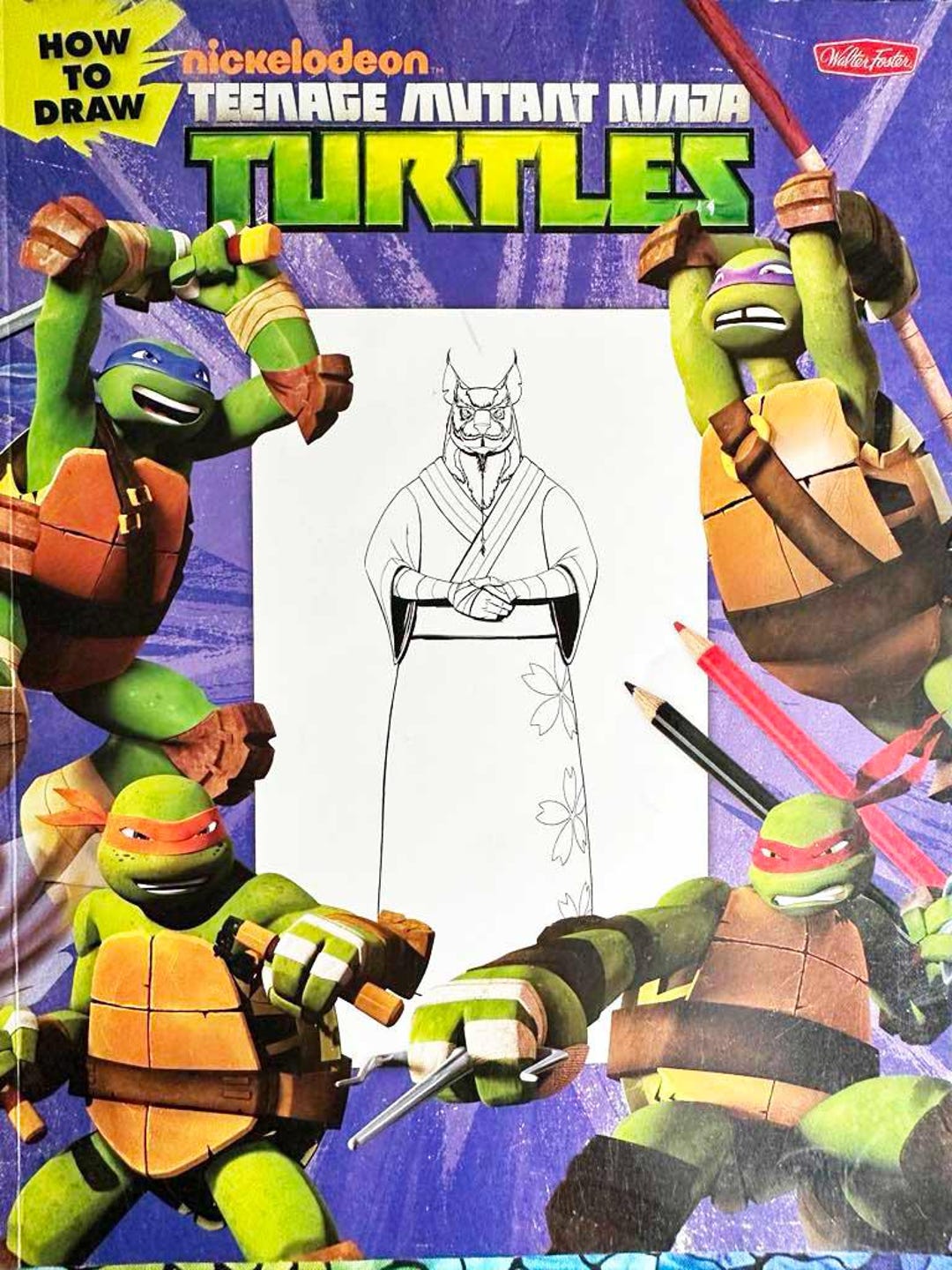 NICKELODEON TEENAGE MUTANT Ninja Turtles Learn How to Draw Your ...
