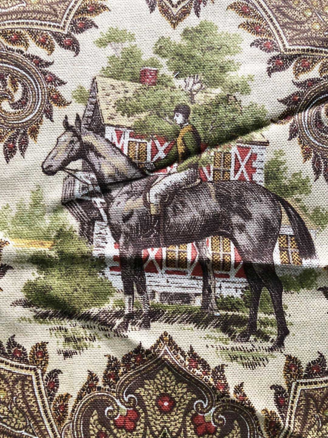 Luxuary English Equestrian Fabric