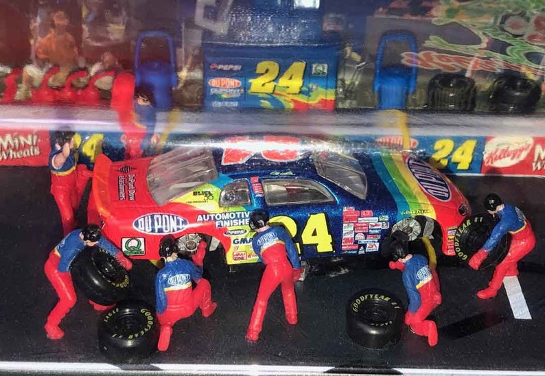 1999 NASCAR PIT ROW Series Jeff Gordon Tires off Miniature Etsy