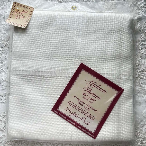 Cross Stitch Afghan Fabric Etsy