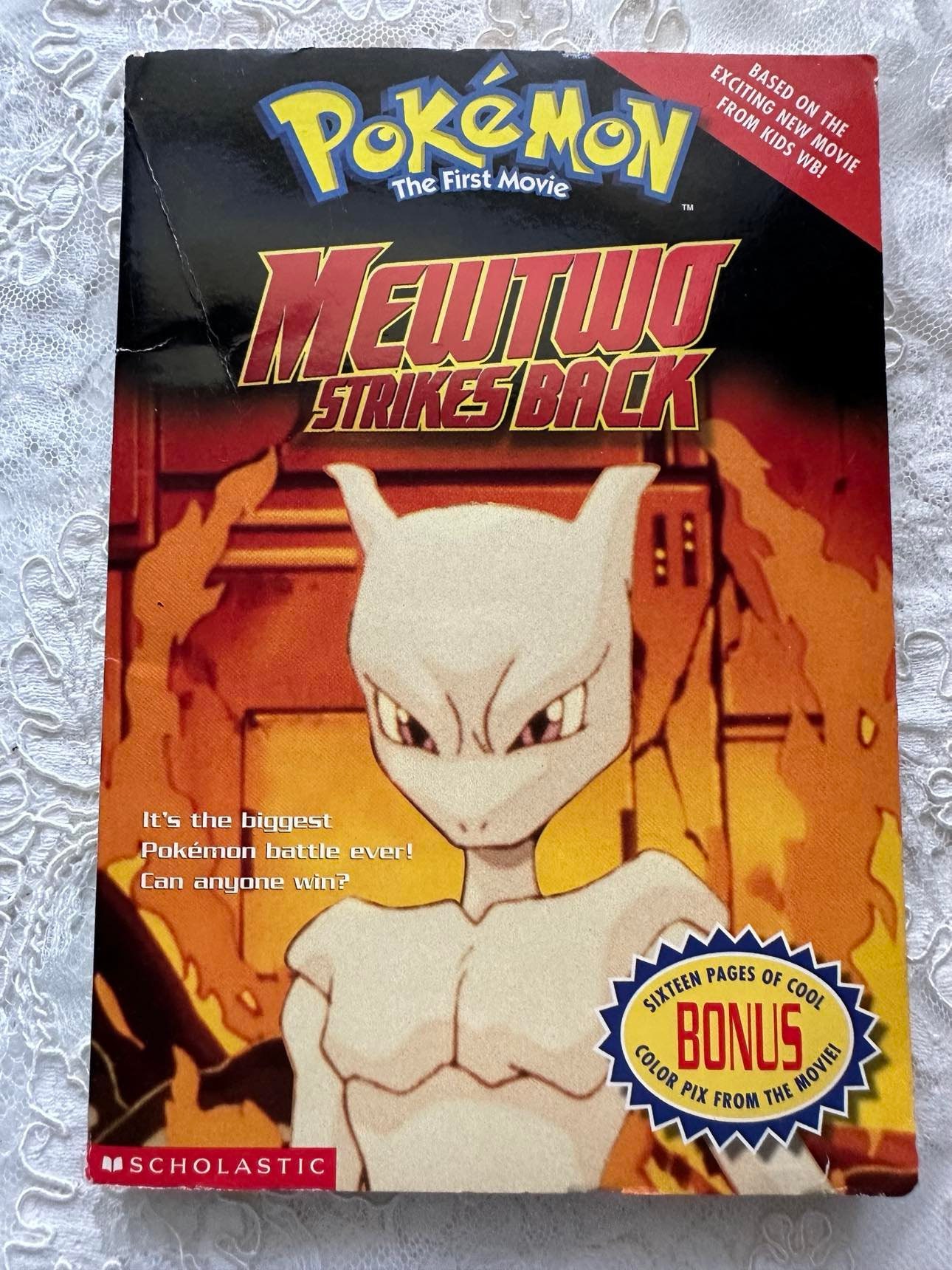 VINTAGE POKEMON MEWTWO Strikes Back the First Movie Based on Movie
