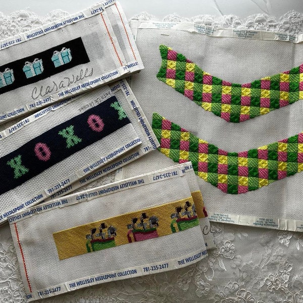 Needlepoint Belt Kit Etsy